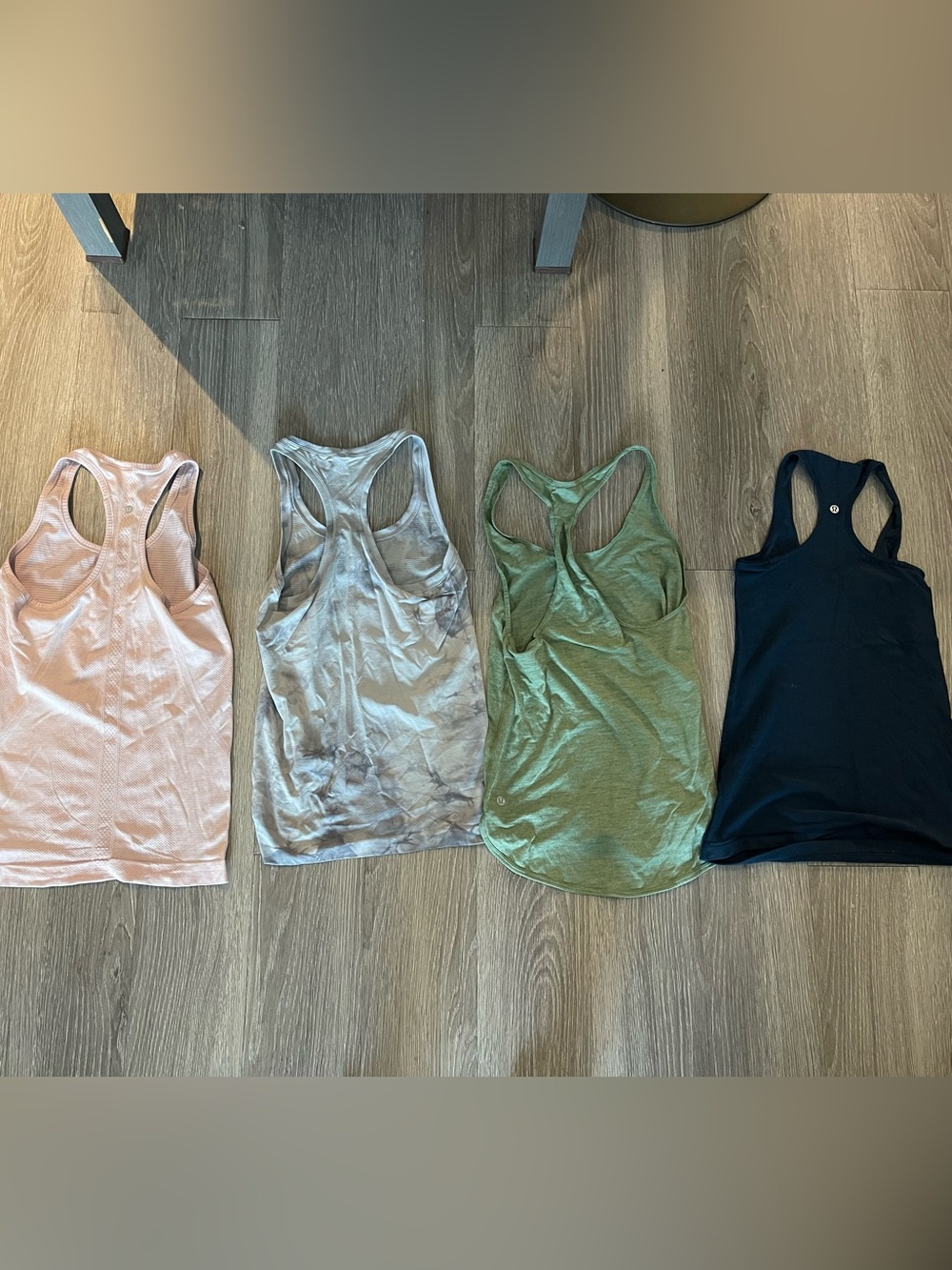 lululemon athletica 4 Racerback Tank Tops- Women's Training Layer